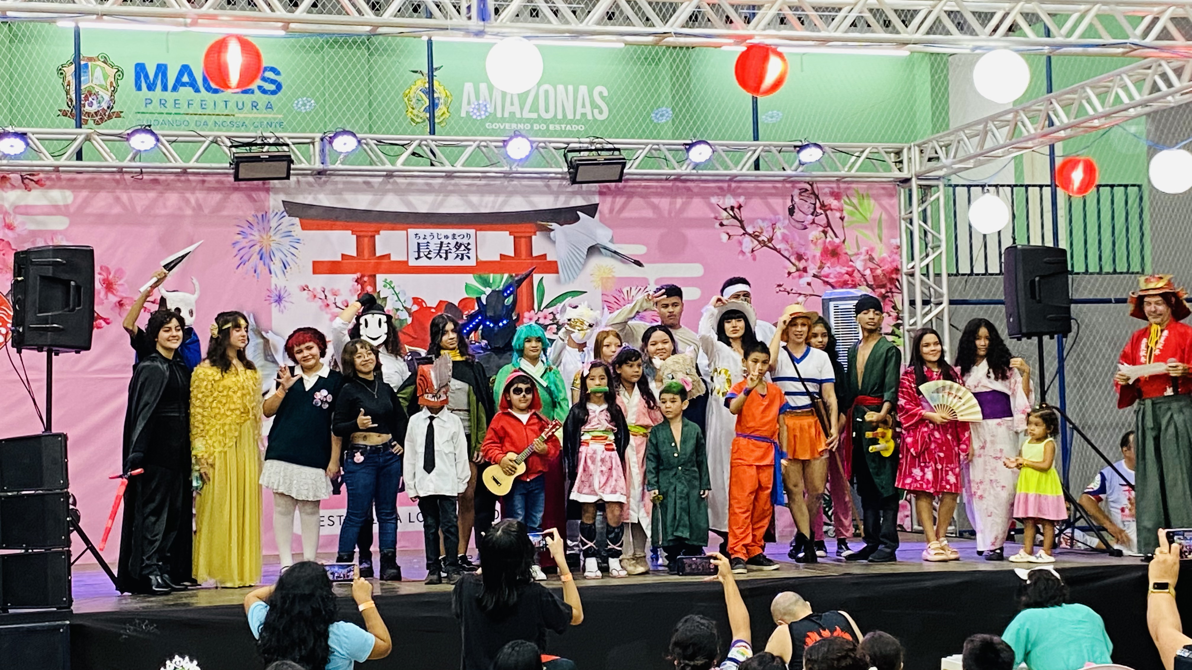 Participantes do Concurso Cosplay