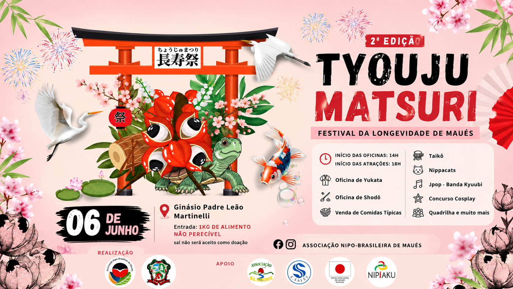 Tyouju Matsuri – 2º Festival da Longevidade em Maués